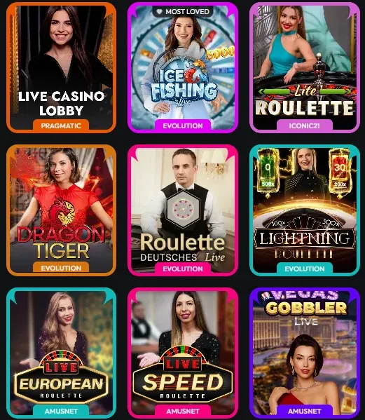 Live dealer roulettewiel draait in studio
